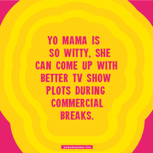 Good Yo Mama Television Jokes